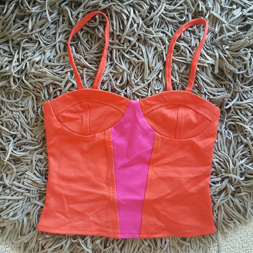 Nwot bustier top